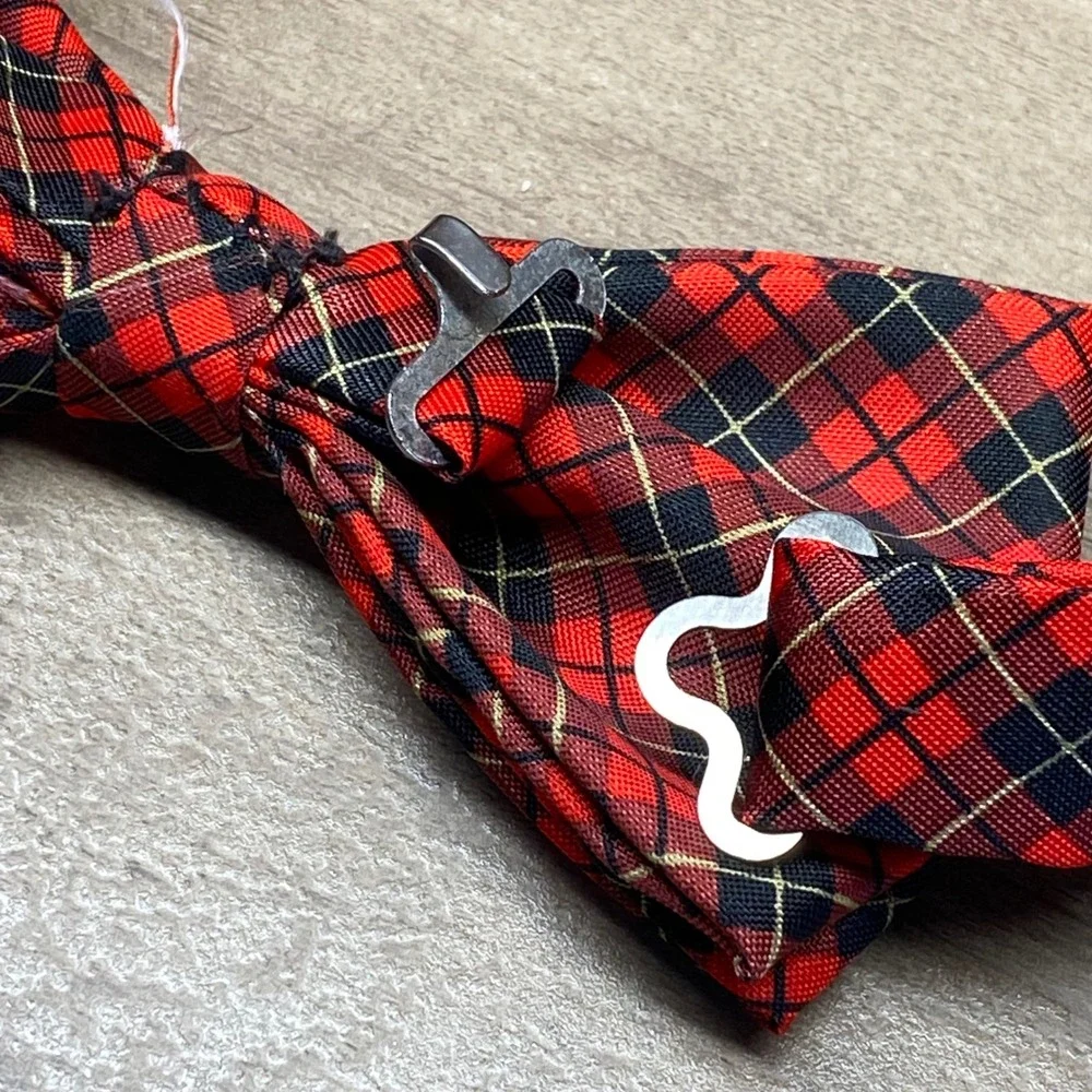 Unbranded Bow Tie Lot 3pc Mens Multi Plaid Floral Satin Vintage Formal Dapper